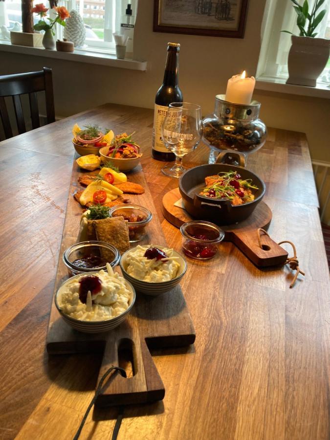 לינה וארוחת בוקר ריבה Restaurant Saelhunden מראה חיצוני תמונה